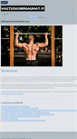 Mobile Screenshot of kehonpainoharjoittelu.com